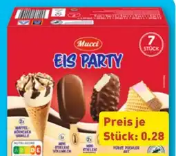 Aldi Nord Mucci Eis-Party Angebot