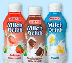 Aldi Nord Milsani Milch-Drink Erdbeer Angebot