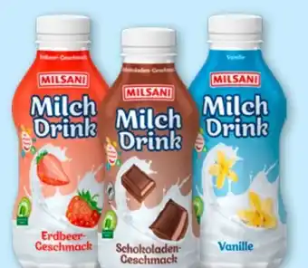 Aldi Nord Milsani Milch-Drink Erdbeer Angebot