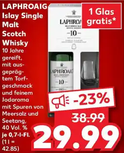 Kaufland LAPHROAIG Islay Single Malt Scotch Whisky Angebot