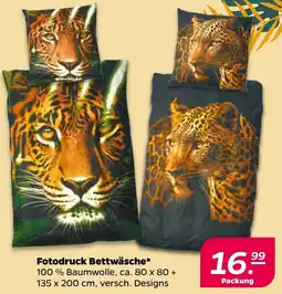 NETTO Fotodruck Bettwäsche Angebot