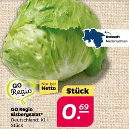 NETTO GO Regio Eisbergsalat Angebot