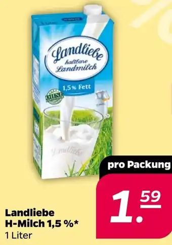 NETTO Landliebe H-Milch 1,5 % Angebot