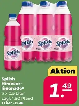 NETTO Splish Himbeerlimonade Angebot