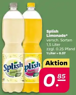 NETTO Splish Limonade Angebot
