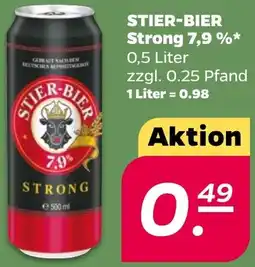 NETTO STIER-BIER Strong 7,9 % Angebot