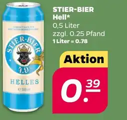 NETTO STIER-BIER Hell Angebot