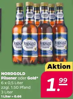 NETTO NORDGOLD Pilsener oder Gold Angebot