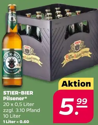 NETTO STIER-BIER Pilsener Angebot