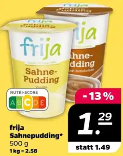NETTO frija Sahnepudding Angebot