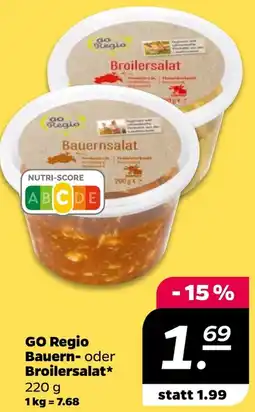 NETTO GO Regio Bauern- oder Broilersalat Angebot