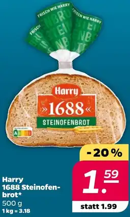 NETTO Harry 1688 Steinofenbrot Angebot