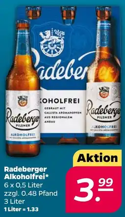 NETTO Radeberger Alkoholfrei Angebot