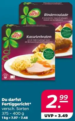NETTO Du darfst Fertiggericht Angebot
