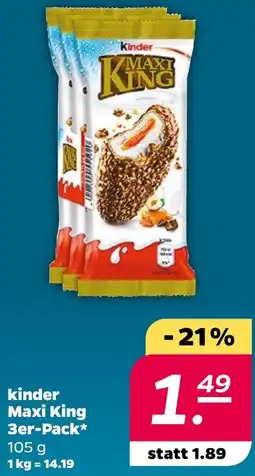 NETTO kinder Maxi King 3er-Pack Angebot