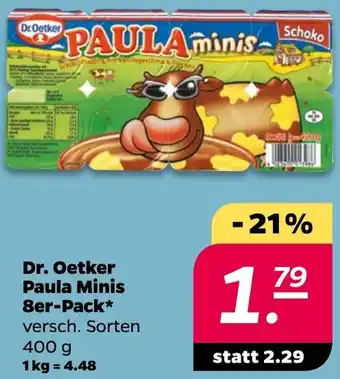 NETTO Dr. Oetker Paula Minis 8er-Pack Angebot