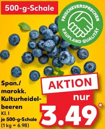 Kaufland Span./ marokk. Kulturheidelbeeren Angebot