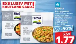 Kaufland FROSTA Fertiggericht Angebot