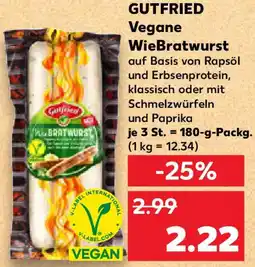 Kaufland GUTFRIED Vegane WieBratwurst Angebot