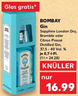 Kaufland BOMBAY Gin Angebot