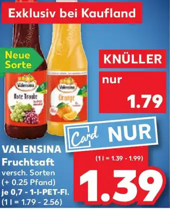 Kaufland VALENSINA Fruchtsaft Angebot