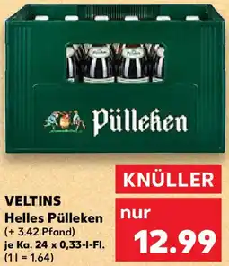 Kaufland VELTINS Helles Pülleken Angebot