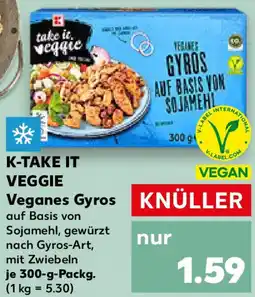 Kaufland K-TAKE IT VEGGIE Veganes Gyros Angebot