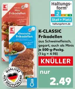 Kaufland K-CLASSIC Frikadellen Angebot