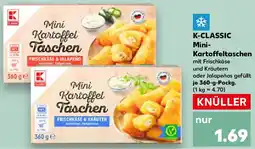 Kaufland K-CLASSIC Mini Kartoffeltaschen Angebot