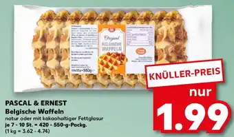 Kaufland PASCAL & ERNEST Belgische Waffeln Angebot