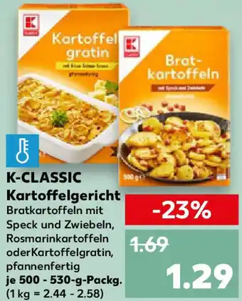 Kaufland K-CLASSIC Kartoffelgericht Angebot