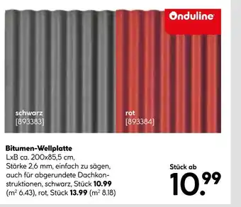Hellweg Onduline bitumen-wellplatte Angebot