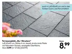 Hellweg Terrassenplatte „no. 1 structure“ Angebot