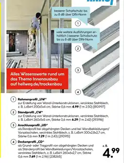 Hellweg Knauf innenausbau Angebot