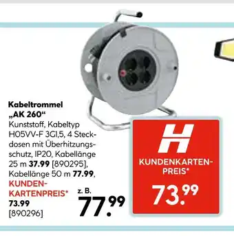Hellweg Kabeltrommel „ak 260“ Angebot