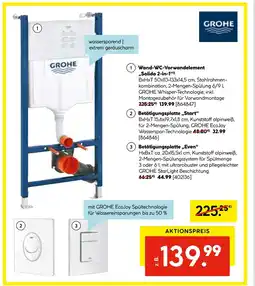 Hellweg Grohe wand-wc-vorwandelement „solido 2-in-1“ Angebot