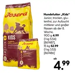 Hellweg Josera hundefutter 'kids' Angebot