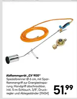 Hellweg Abflammgerät „gv 900“ Angebot