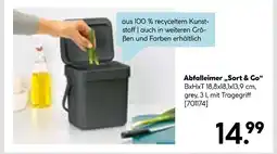 Hellweg Abfalleimer „sort & go“ Angebot