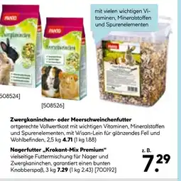 Hellweg Zwergkaninchen- oder meerschweinchenfutter Angebot