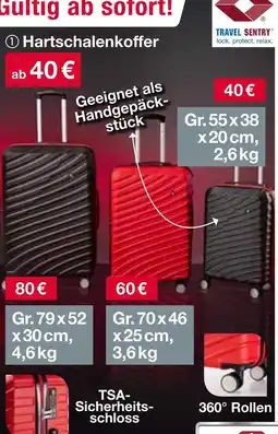 Woolworth Travel sentry hartschalenkoffer Angebot