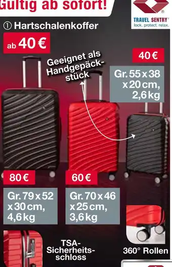 Woolworth Travel sentry hartschalenkoffer Angebot