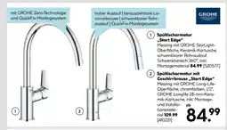 Hellweg Grohe spültischarmatur „start edge“ Angebot
