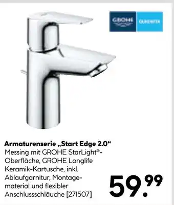 Hellweg Grohe armaturenserie „start edge 2.0“ Angebot