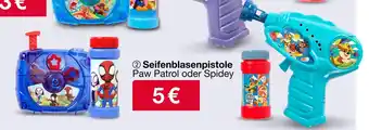 Woolworth Seifenblasenpistole Angebot