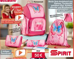 Woolworth Spirit ranzenset Angebot
