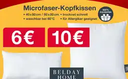 Woolworth Belday home mikrofaser kopfkissen Angebot