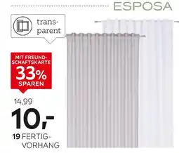 XXXLutz Esposa fertigvorhang „batist Angebot