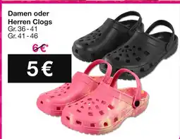 Woolworth Damen clogs oder herren clogs Angebot