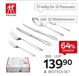 XXXLutz Zwilling besteck-set „beverly“ Angebot